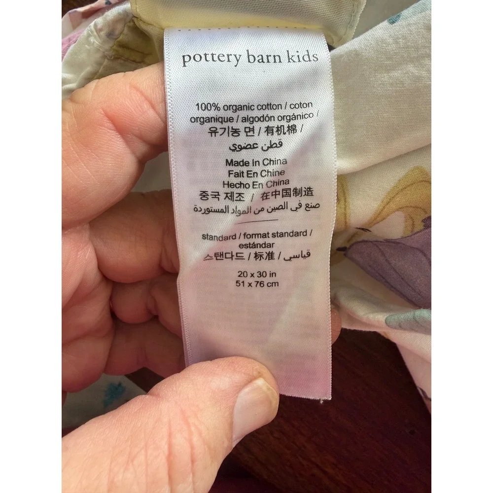 Pottery Barn Kids Disney Princess Sheet Set Full 4 Pillowcases Organic Retired